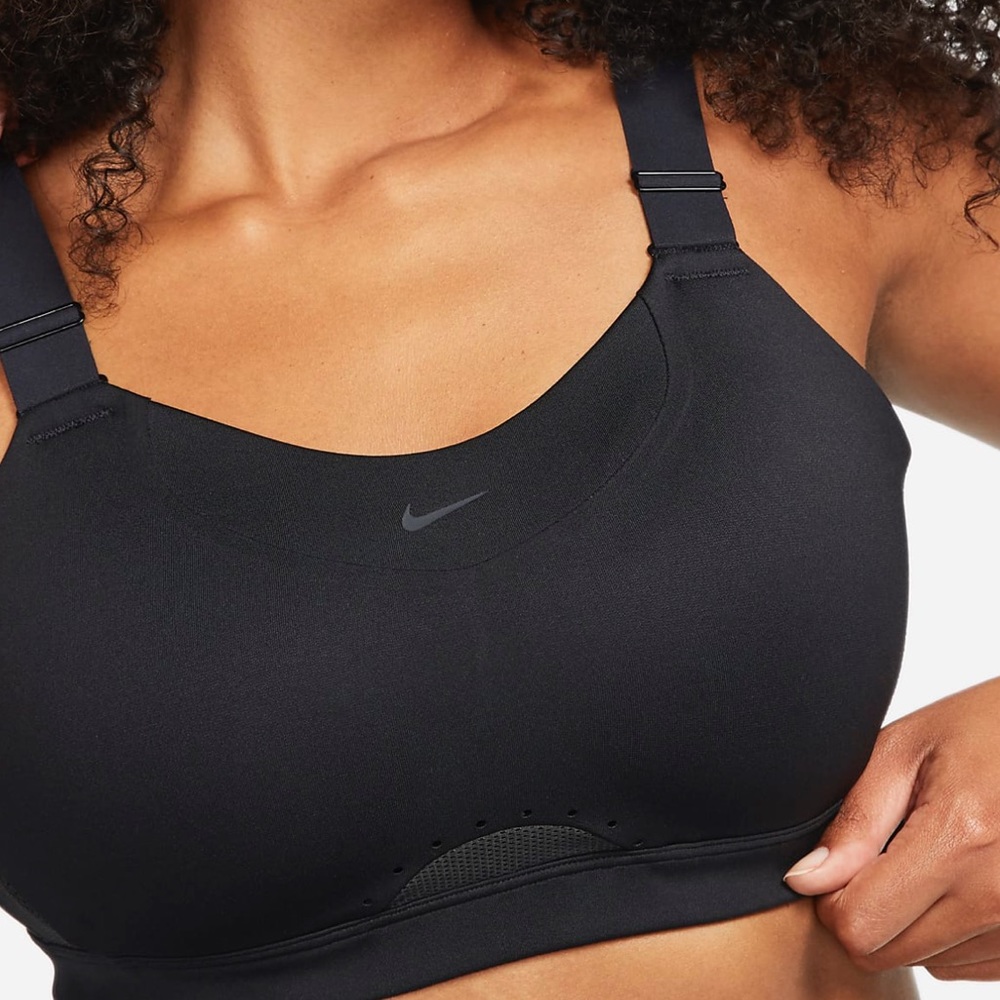 **NWT** NIKE ALPHA BRA BLACK